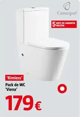 Bauhaus Pack de WC 'Viena' oferta