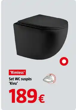 Bauhaus Set WC suspès 'Kivu' oferta