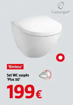 Bauhaus Set WC suspès 'Plus 50' oferta
