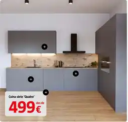 Bauhaus Cuina sèrie 'Quatro' oferta