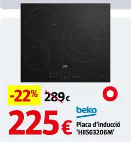 Bauhaus BEKO Placa d'inducció 'HIIS63206M' oferta