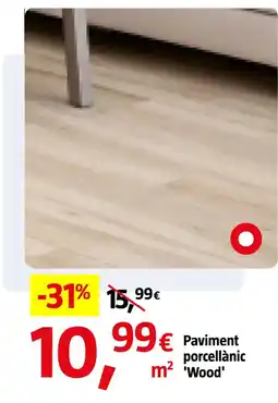 Bauhaus Paviment porcellànic m² 'Wood' oferta