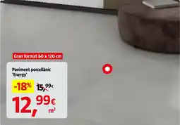 Bauhaus Paviment porcellànic 'Energy' oferta