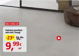 Bauhaus Paviment porcellànic estil rústic 'Energy' oferta
