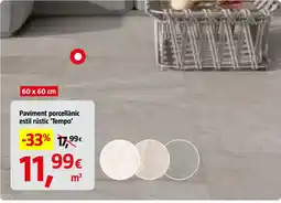 Bauhaus Paviment porcellànic estil rústic 'Tempo' oferta