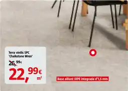 Bauhaus Terra vinílic SPC 'Chalkstone Wren' oferta