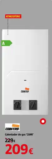 Bauhaus COINTRA- Calentador de gas 'CAMI' oferta