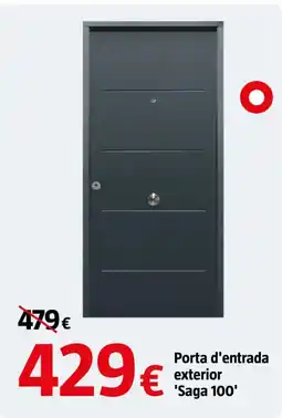 Bauhaus Porta d'entrada exterior 'Saga 100' oferta