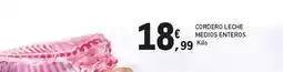 E.Leclerc Cordero leche medios enteros oferta