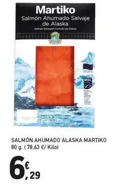 E.Leclerc Martiko - salmón ahumado alaska oferta