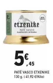 E.Leclerc Etxenike - pate vasco oferta