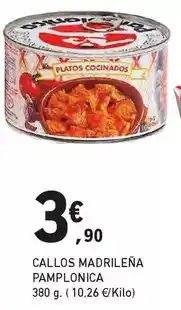E.Leclerc Pamplonica - callos madrileña oferta