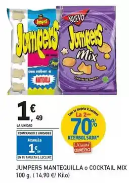 E.Leclerc Junkers - mantequilla o cocktail mix oferta