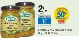 E.Leclerc Rubio - aceituna con piparra oferta