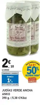 E.Leclerc Anko - judías verde ancha oferta