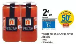 E.Leclerc Asensio - tomate pelado entero extra oferta