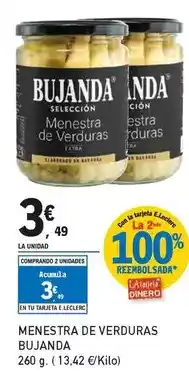 E.Leclerc Bujanda - menestra de verduras oferta