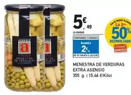 E.Leclerc Asensio - menestra de verduras extra oferta