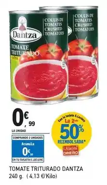 E.Leclerc Dantza - tomate triturado oferta