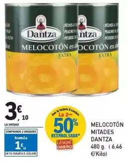 E.Leclerc Dantza - melocoton mitades oferta