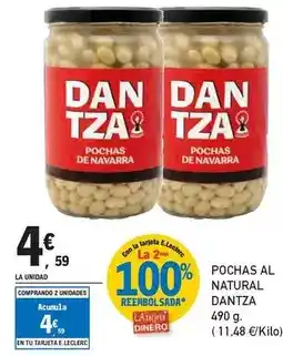 E.Leclerc Dantza - pochas al natural oferta