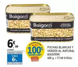 E.Leclerc Baigorri - pochas blancas y verdes al natural oferta