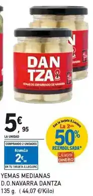E.Leclerc Dantza - yemas medianas d.o. navarra oferta