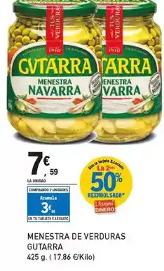 E.Leclerc Gvtarra - menestra de verduras oferta