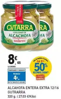 E.Leclerc Gvtarra - alcahofa entera extra oferta