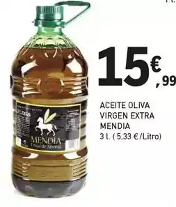 E.Leclerc Mendia - aceite oliva virgen extra oferta