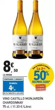 E.Leclerc Castillo de monjardin - vino chardonnay oferta