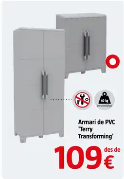 Bauhaus Armari de PVC 'Terry Transforming' oferta