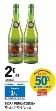 E.Leclerc Perkatzenea - sidra oferta
