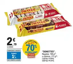 E.Leclerc Donettes - rayados o clasicos oferta