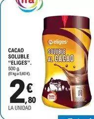 E.Leclerc Ifa eliges - cacao soluble oferta