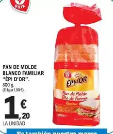 E.Leclerc Épi d'or - pan de molde blanco familiar oferta