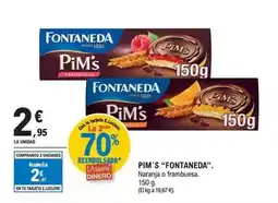 E.Leclerc Fontaneda - pim's naranja o frambuesa. 150 g oferta