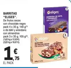 E.Leclerc Ifa eliges - barritas oferta