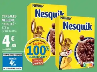E.Leclerc Nestlé - cereales nesquik oferta
