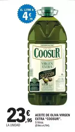 E.Leclerc Coosur - aceite de oliva virgen extra oferta