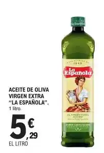 E.Leclerc La española - aceite de oliva virgen extra oferta