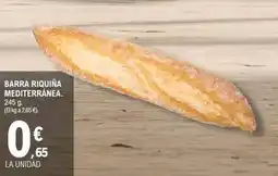 E.Leclerc Barra riquina mediterranea. 245 g oferta