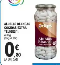 E.Leclerc Ifa eliges - alubias blancas cocidas extra oferta