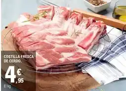 E.Leclerc Costilla fresca de cerdo oferta