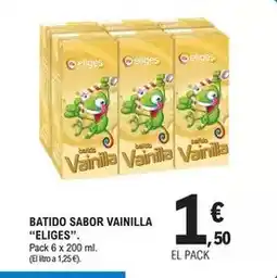 E.Leclerc Ifa eliges - batido sabor vainilla oferta