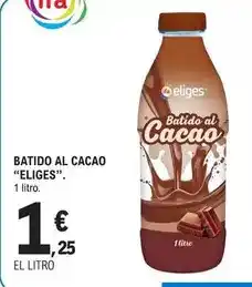 E.Leclerc Ifa eliges - batido al cacao oferta