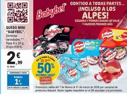 E.Leclerc Babybel - queso mini oferta