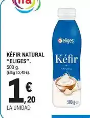 E.Leclerc Ifa eliges - kefir natural oferta