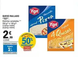 E.Leclerc Tgt - queso rallado oferta