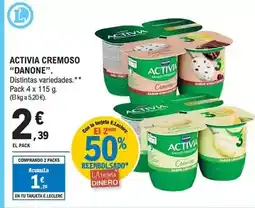E.Leclerc Danone - activia cremoso oferta